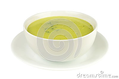 Asparagus Soup Stock Photo