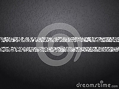 Asphalt road Vector Illustration