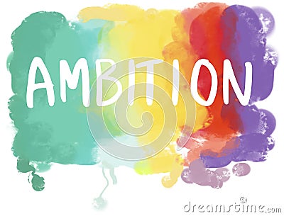 Aspirations Desire Dream Ambition Goals Concept Stock Photo