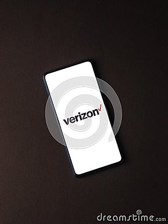 Assam, india - July 17, 2020 : Verizon a largest telecommunication company. Editorial Stock Photo