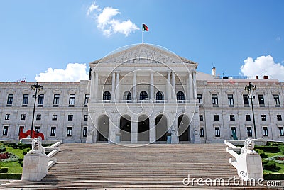 Assembly of the Republic of Portugal, Lisbon. Stock Photo