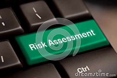 Assess assessments assessment project market keyboard button Stock Photo