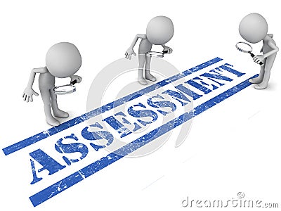 Assessment concept Stock Photo