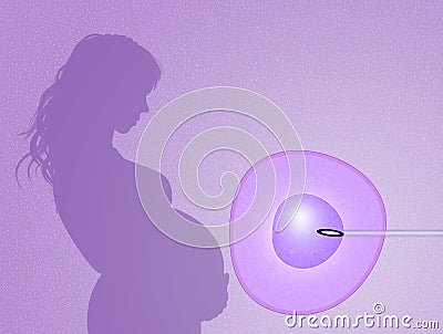 Assisted reproduction Cartoon Illustration