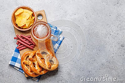 Assorted Beer Stands: Diverse Options for Refreshment Stock Photo