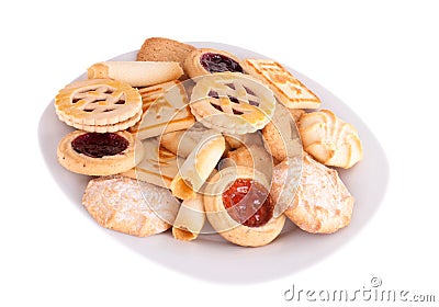 Assorted cookies Stock Photo