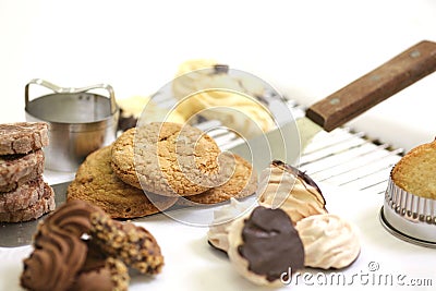 Assorted cookies Stock Photo