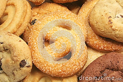 Assorted Cookies Stock Photo