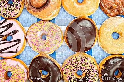 Assorted donuts Stock Photo