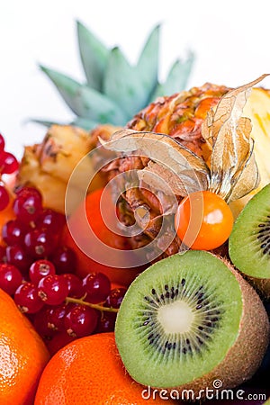 Assorted fruit Stock Photo