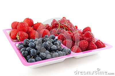 Assortment fresh fruit Stock Photo