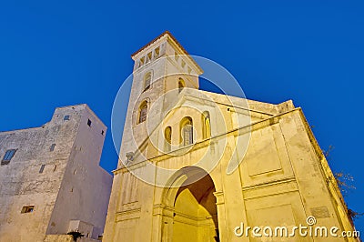 Assumption church at El-Jadida, Morocco Stock Photo