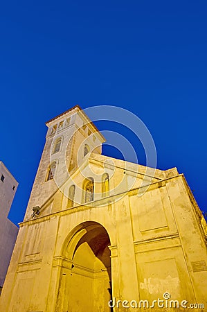 Assumption church at El-Jadida, Morocco Stock Photo