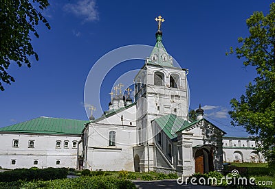 Assumption Church of the 16th century in Alexandrovskaya Sloboda in Alexandrov, Russia Stock Photo