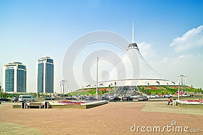 Astana City, cityscape Editorial Stock Photo