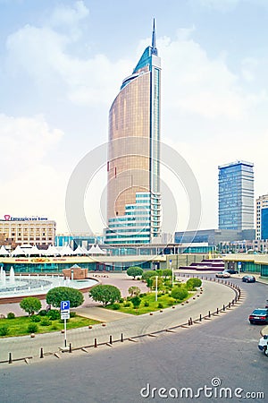 Astana, cityscape Editorial Stock Photo