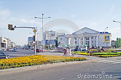 Astana, cityscape Editorial Stock Photo