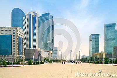 Astana. Municipal landscape Stock Photo