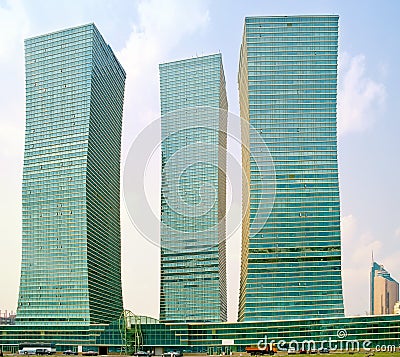 Astana. Municipal landscape Stock Photo