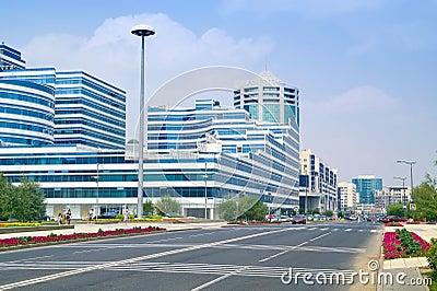 Astana. Municipal landscape Stock Photo