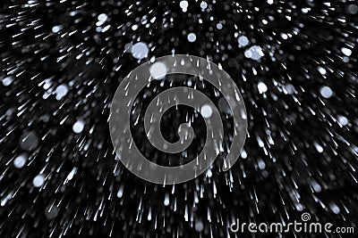 Asteroid Rain Stock Photo