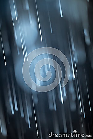 Asteroid Rain Stock Photo