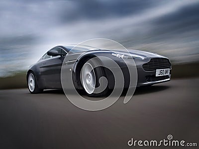 Aston Martin Stock Photo