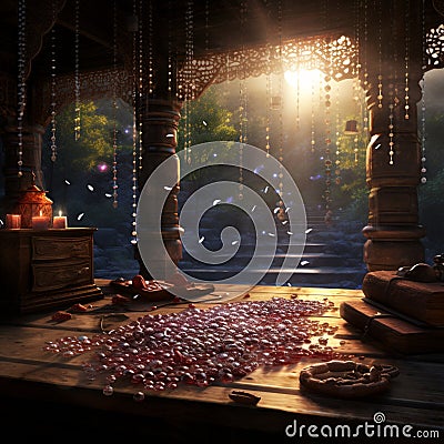 Astonishing Wallpaper: Mystical Mantras Stock Photo