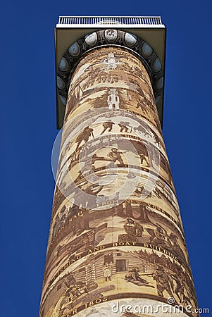 Astoria Column Stock Photo