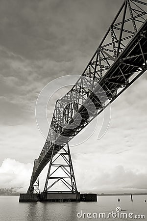 Astoria-Megler Bridge Stock Photo