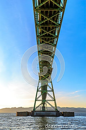 Astoria-Megler Bridge Stock Photo