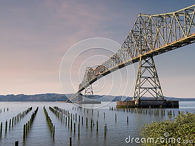 Astoria-Megler Bridge Stock Photo