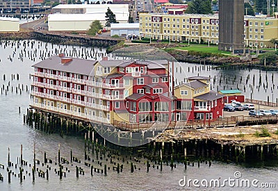 Astoria, Oregon, 9/16/2018, The Cannery Pier Hotel & Spa Editorial Stock Photo