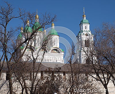 Astrakhan Kremlin. Stock Photo