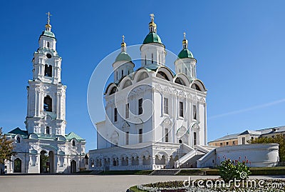 Astrakhan Kremlin Stock Photo