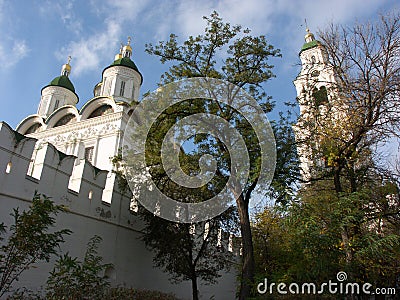 Astrakhan kremlin Stock Photo