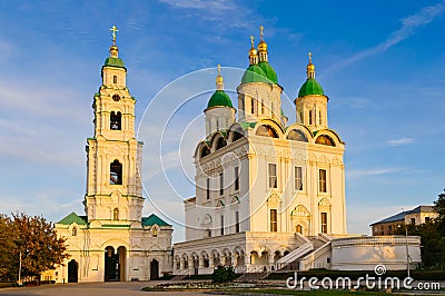 Astrakhan kremlin in Russia Stock Photo