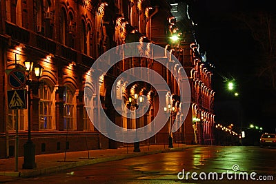 Astrakhan street Stock Photo