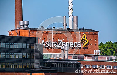 AstraZeneca - Factory Editorial Stock Photo