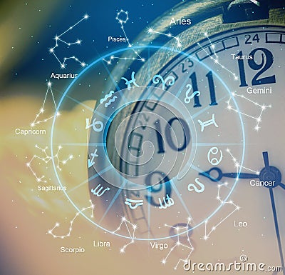 Astrology sign Stock Photo