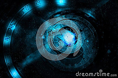 Astrology universe concept Stock Photo