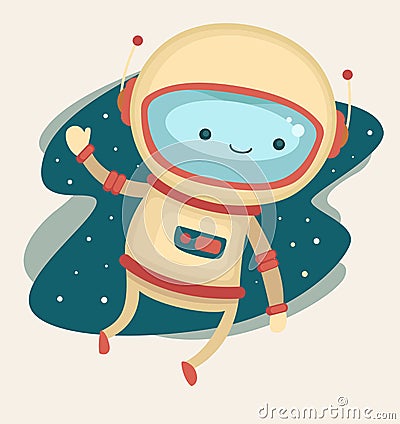 Astronaut Vector Illustration