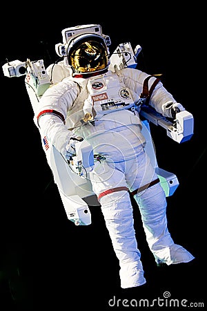 Astronaut with full space suit. Editorial Stock Photo