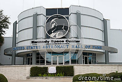 Astronaut Hall of Fame Kennedy Space Center Editorial Stock Photo