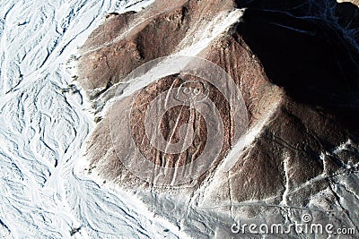 Astronaut nazca Stock Photo