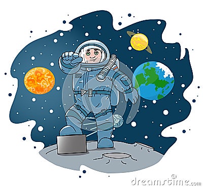 Astronaut Stock Photo