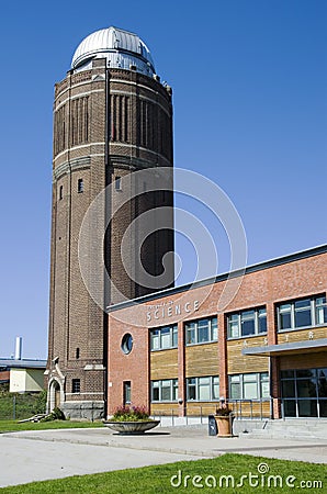 Astronomical observatory, Lund, Sweden Editorial Stock Photo