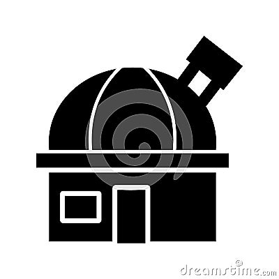 Astronomical observatory Vector icon which can easily modify or edit Vector Illustration