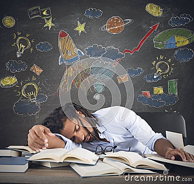 Astronomy class Stock Photo