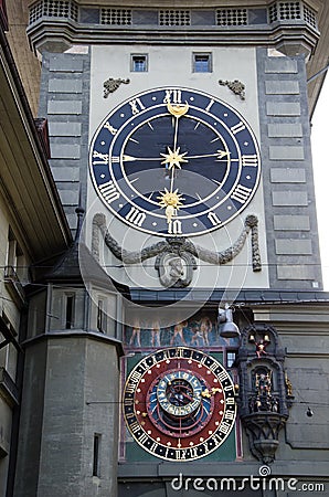Astronomy clock Stock Photo